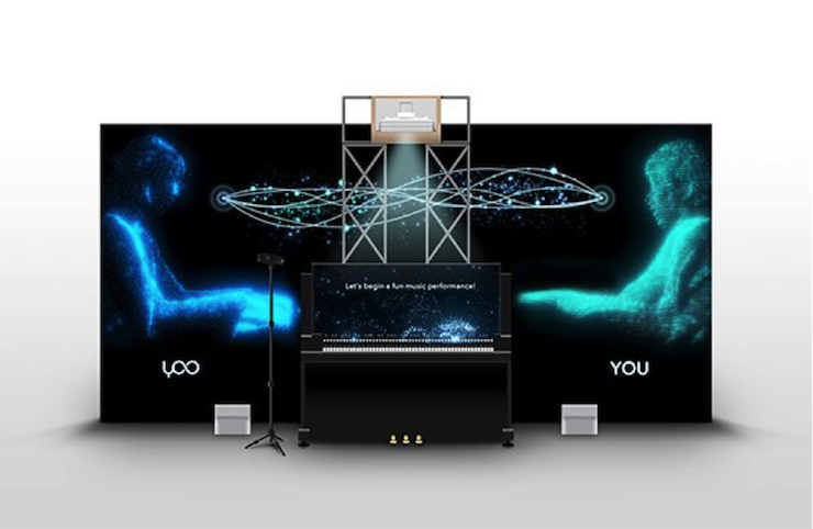 明升ms88联手博报堂i-Studio展出实验性人工智能音乐装置“与YOO合奏”